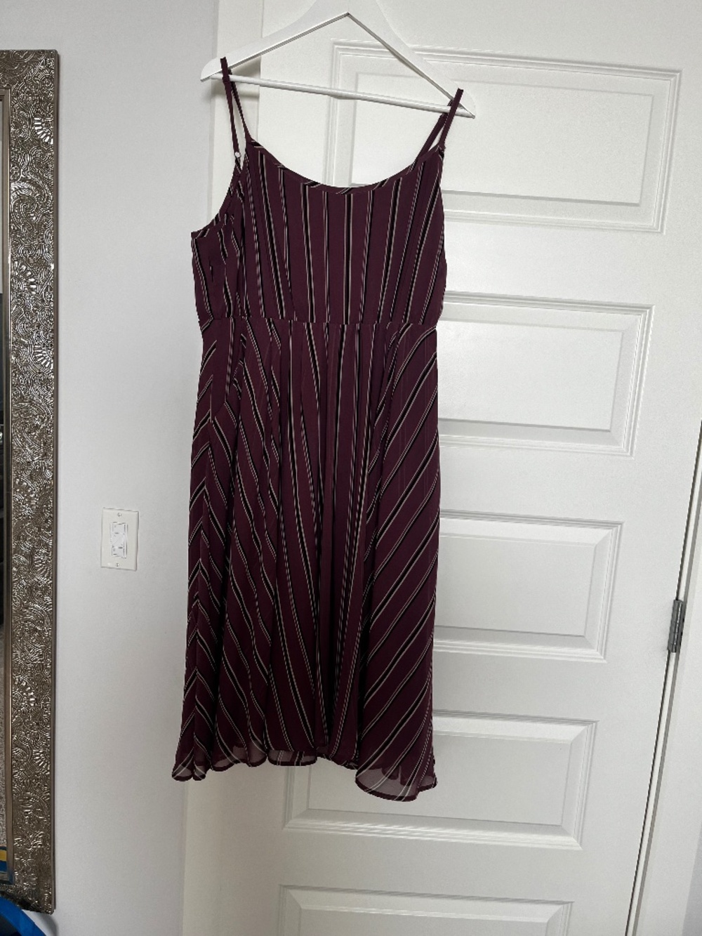 Torrid  size 1 midi chiffon dress